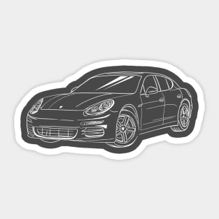 Porsche Panamera Sticker